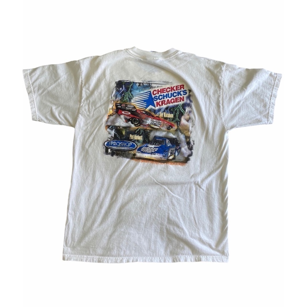 Checker Schuck’s Kragen Racing Tee Size Large